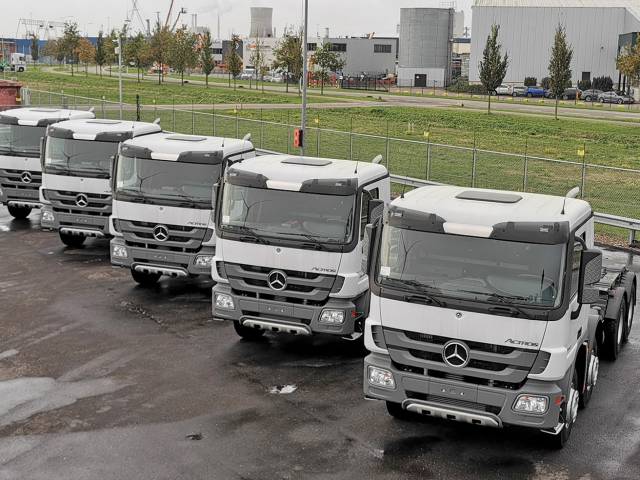 Mercedes-benz Actros 4140-K 8x4 Chassis Cabin