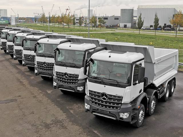 Mercedes-benz Arocs 4145-K 8x4 Tipper Trucks